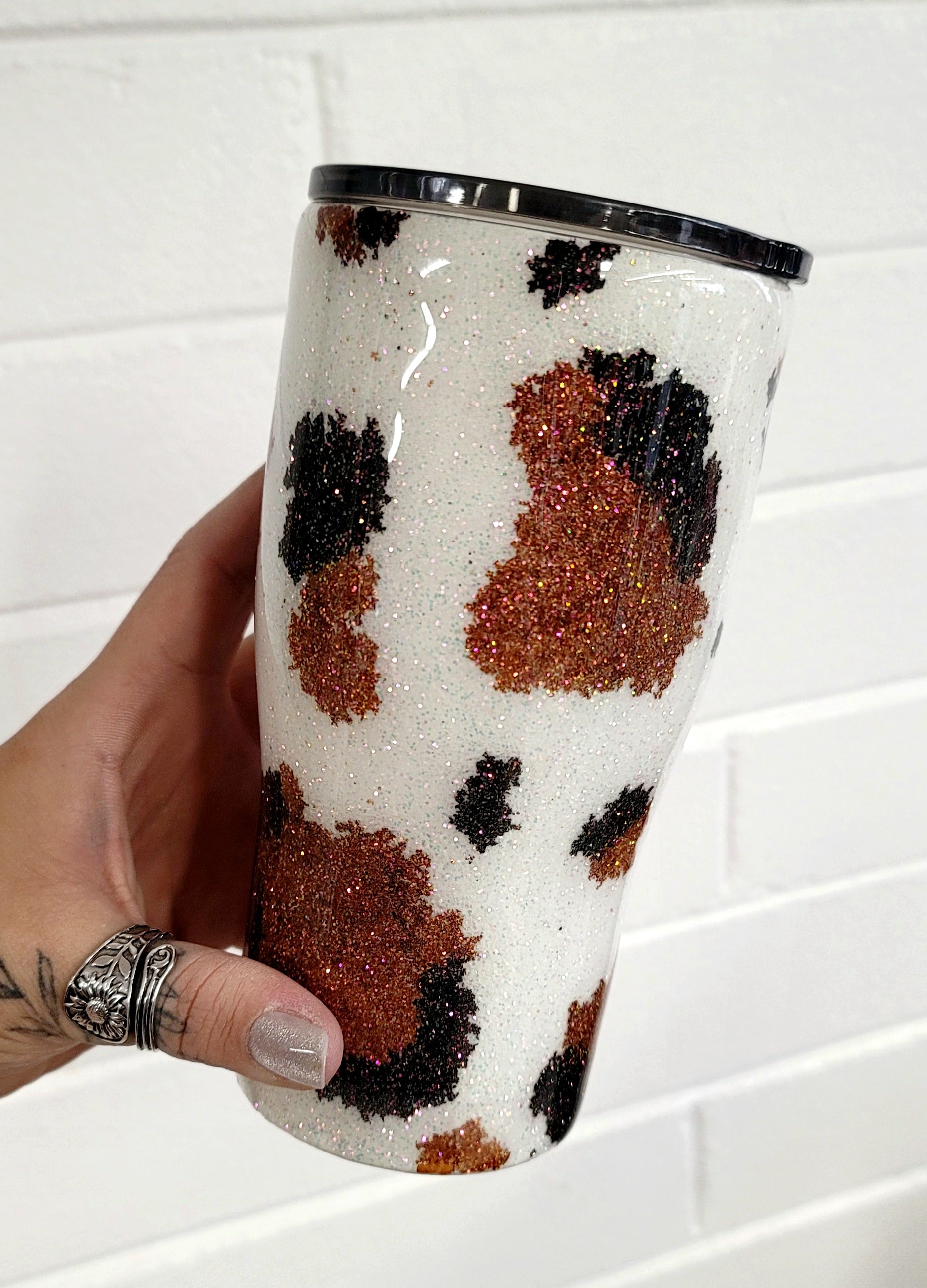 Cow Print Tumbler, Personalized Cup, 2ooz Tumbler, Custom Tumbler, Per – DM  Crafting By Dulce