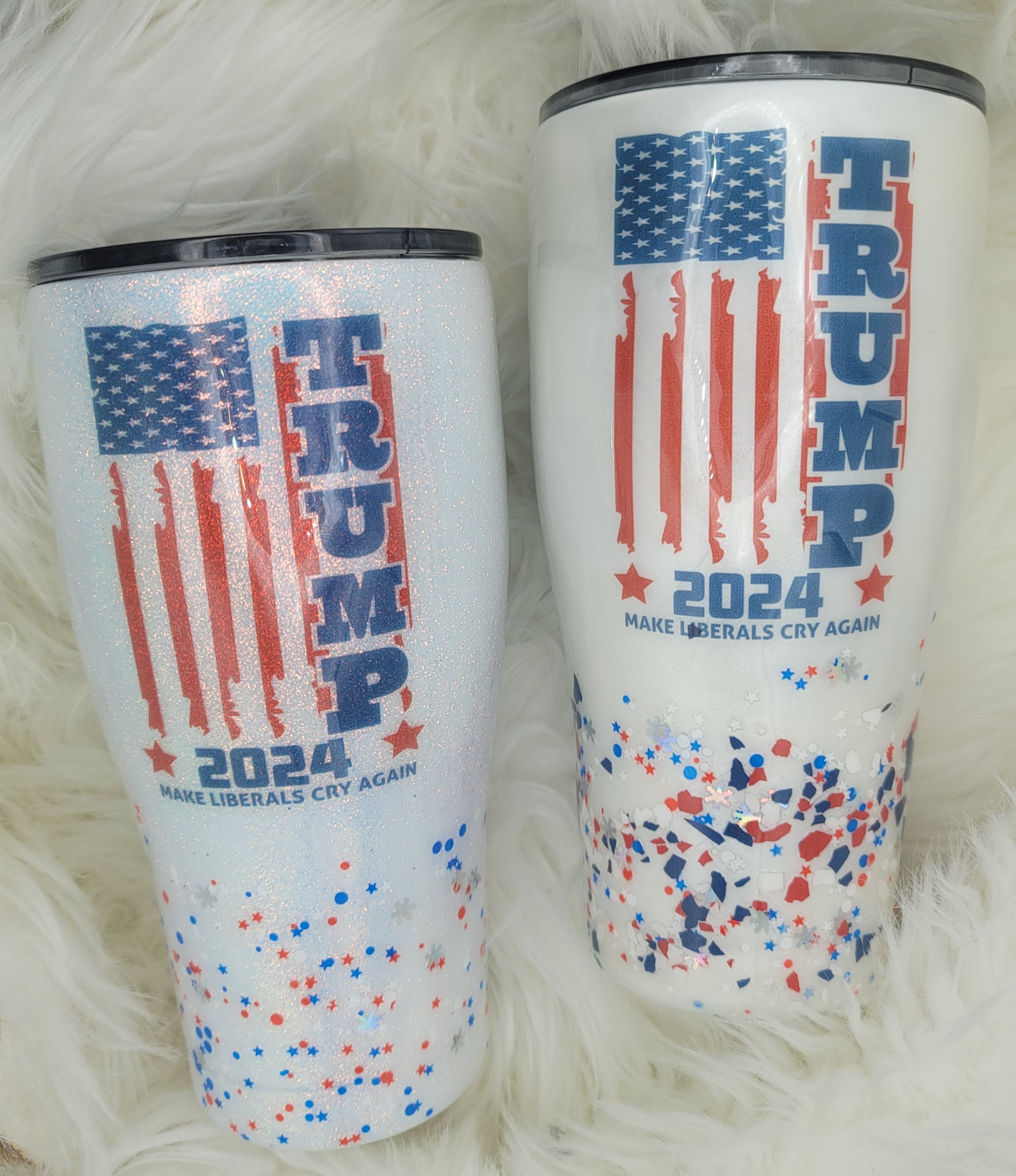 Trump 2024/Warning No Snowflakes Tumbler – Park Street Designs