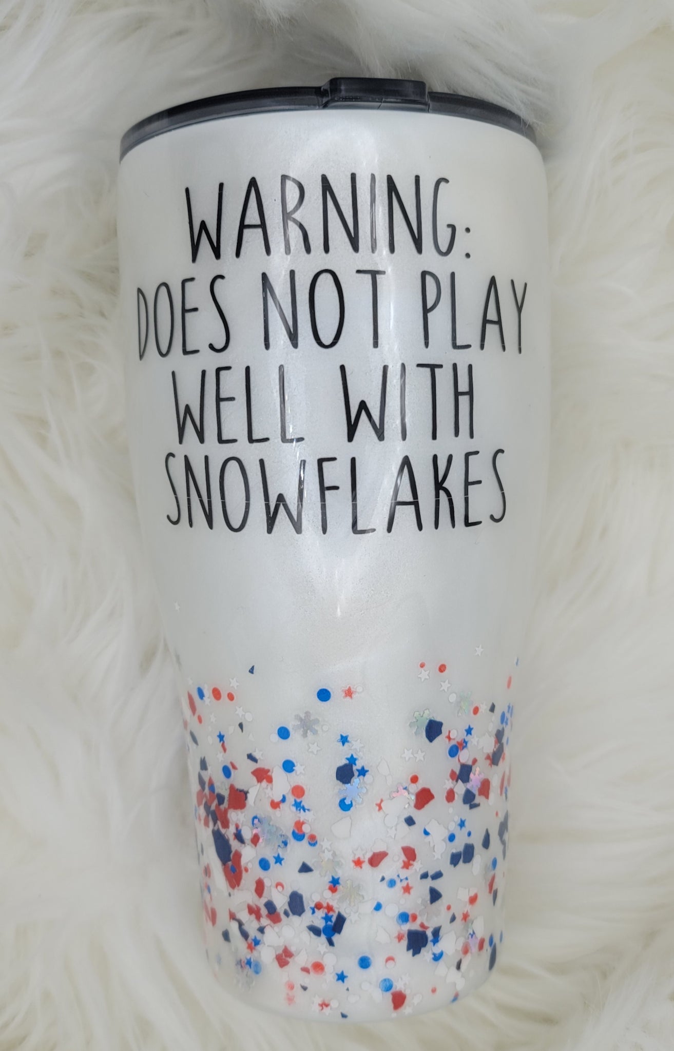 Trump 2024/Warning No Snowflakes Tumbler – Park Street Designs