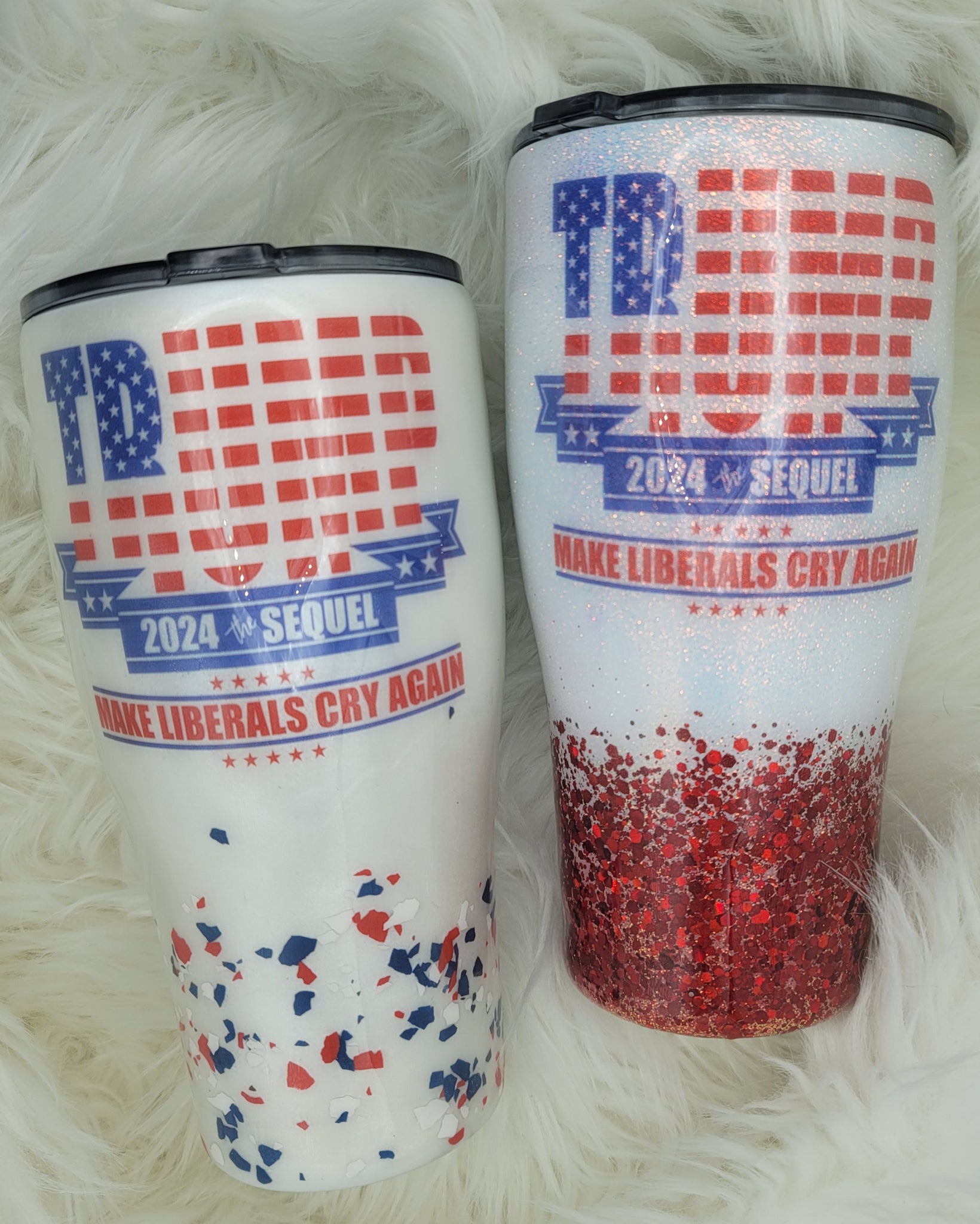 Trump 2024/Warning No Snowflakes Tumbler – Park Street Designs